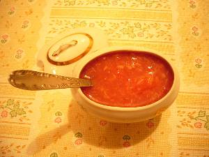рецепт приготовления Соус из растительного масла и томата.