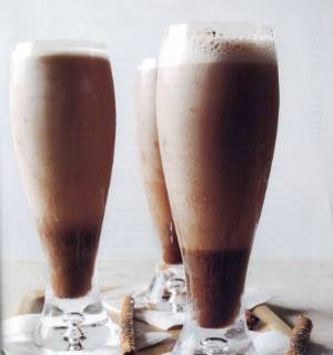 Шоколадный молочный коктейль рецепт с фото