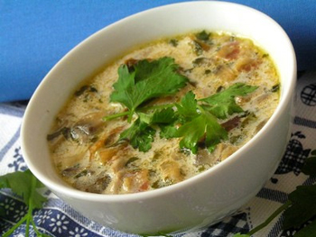суп с грибами рецепт