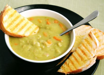 суп с горохом и картошкой