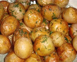 Печеная картошка