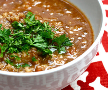 Рецепт легкого супа без мяса