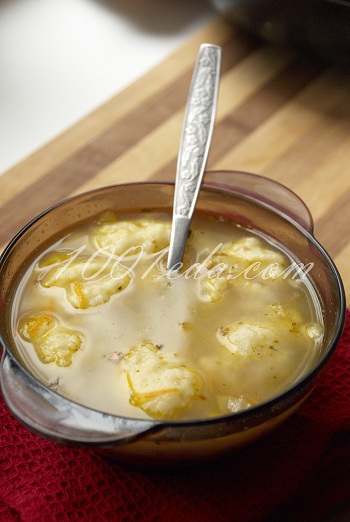 Рецепт гречневого супа с картофельными клецками