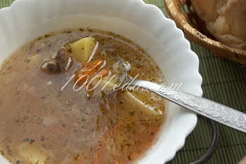 Рецепт супа с говядиной и рисом