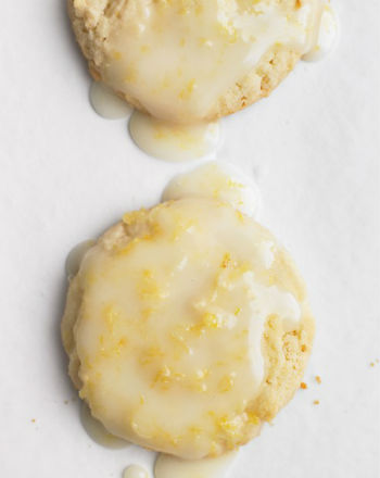 Рецепт печенья в лимонной глазури