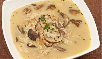  Рецепт грибного супа из сушеных грибов с рисом