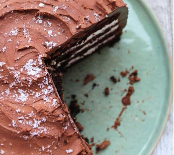 Рецепт шоколадного торта в шоколадной глазури