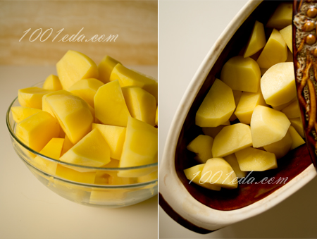 Картошка с маслятами в горшочке: рецепт с пошаговым фото
