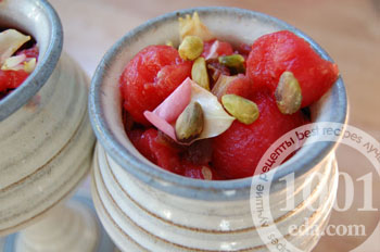 Рецепт десерта из арбуза