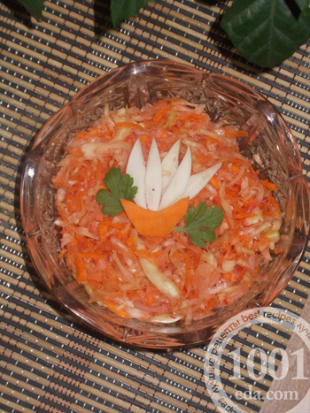 Рецепт витаминного капустного салата