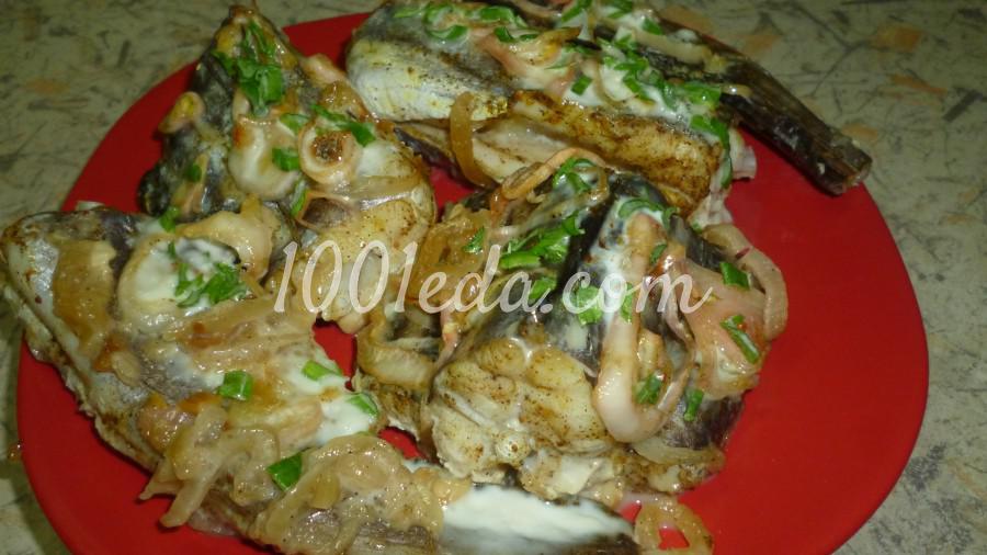 Рыба морской заяц с лимоном и луком в духовке: рецепт с пошаговым фото