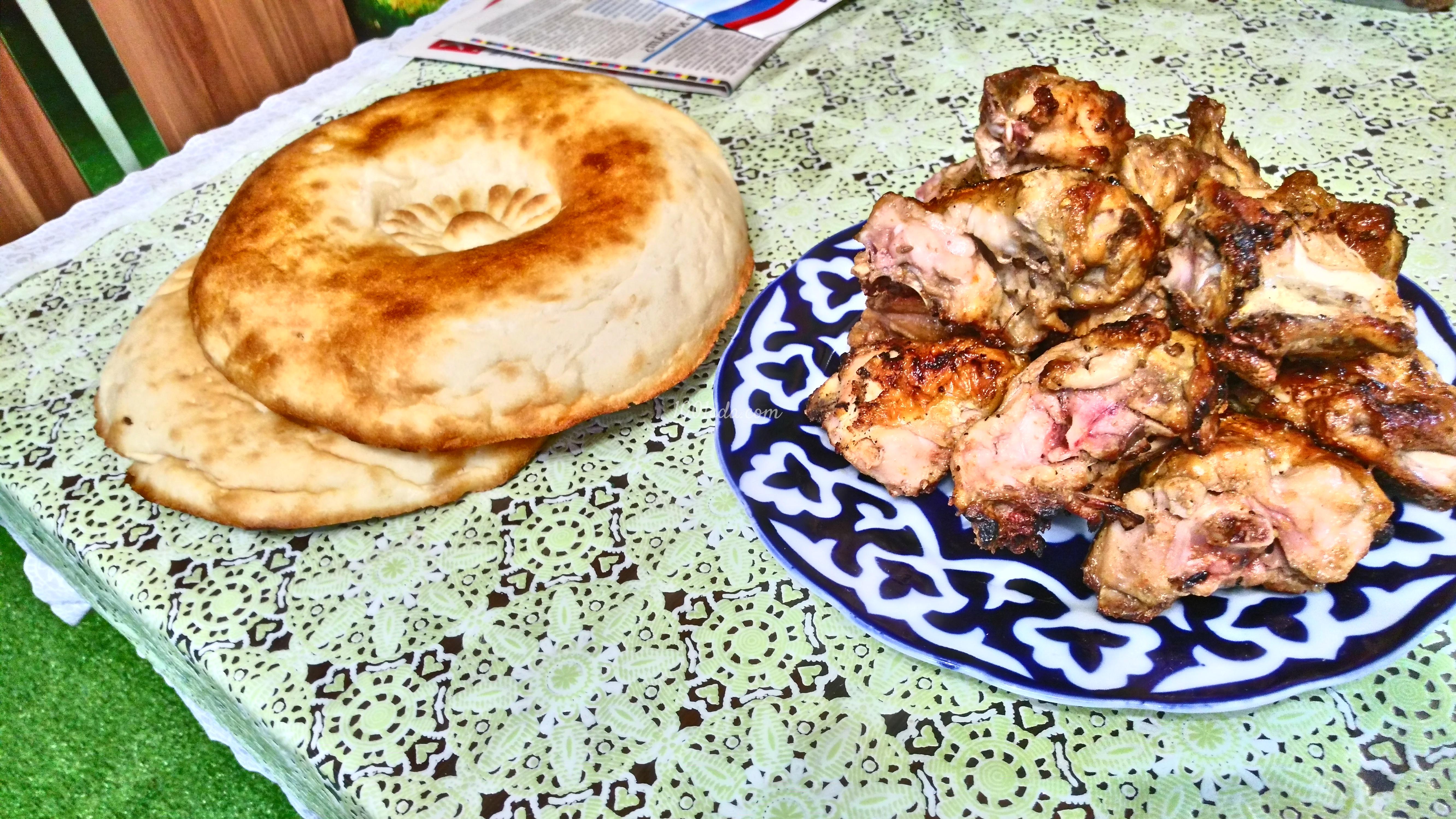 Сочный шашлык из куриных бёдрышек: рецепт с пошаговым фото