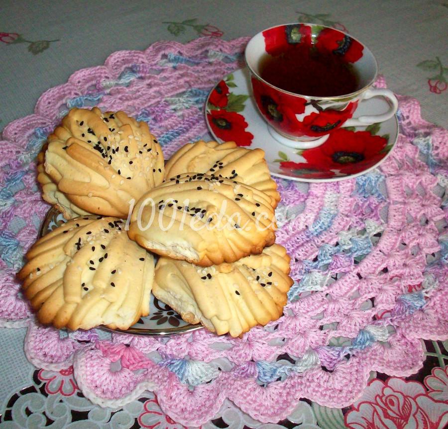 Печенье Хризантемы: рецепт с пошаговым фото