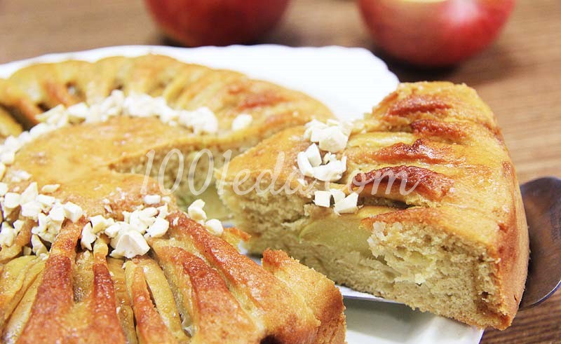 Диетический яблочный пирог: рецепт с пошаговым фото