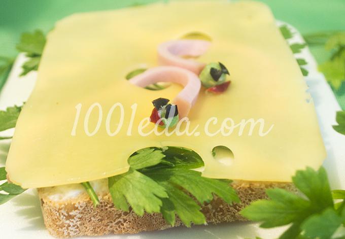 Бутерброд детский Червячки: рецепт с пошаговым фото