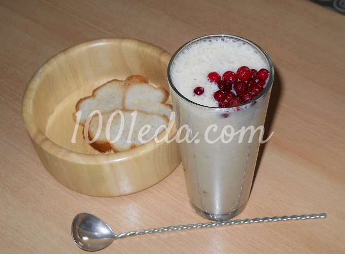 Холодный банановый смузи на рисовом молоке: рецепт с пошаговым фото
