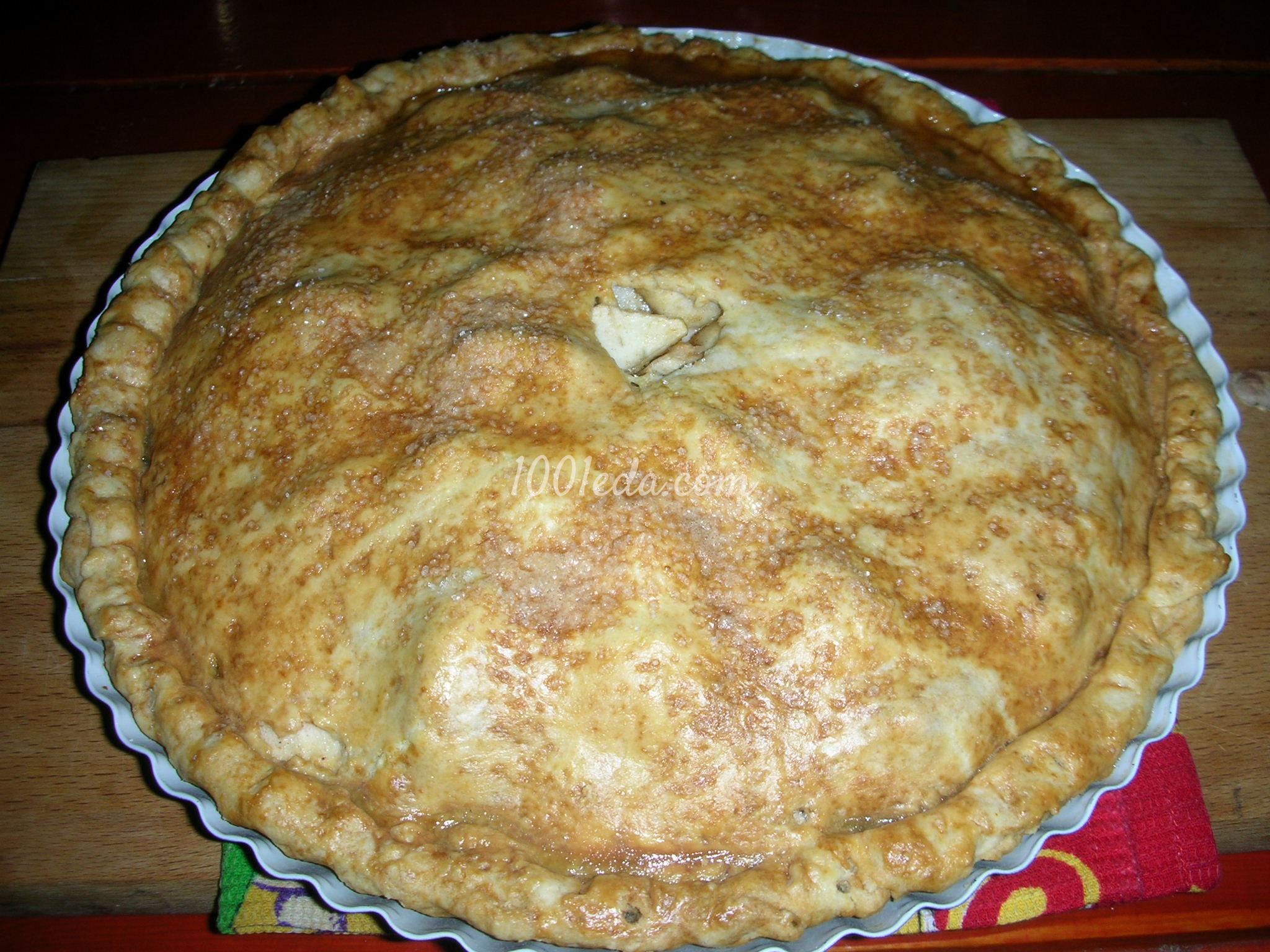 Американский яблочный пирог: рецепт с пошаговым фото - Шаг №12