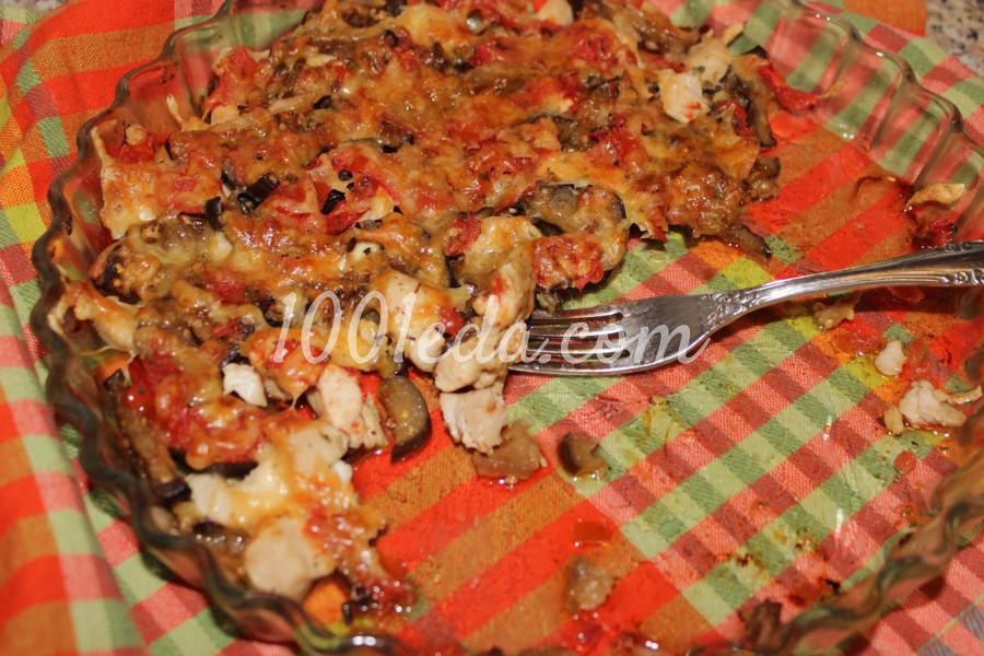 Баклажаны с курочкой или ужин для ленивых: рецепт с пошаговым фото - Шаг №4