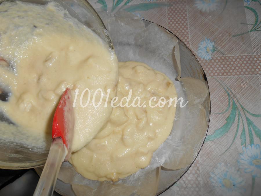 Банановый пирог из рисовой муки Петушок: рецепт с пошаговым фото - Шаг №16