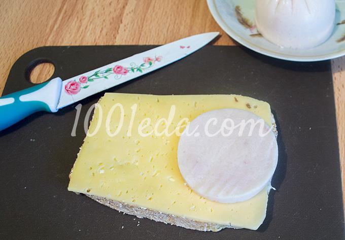 Бутерброд детский Мобильник: рецепт с пошаговым фото - Шаг №4