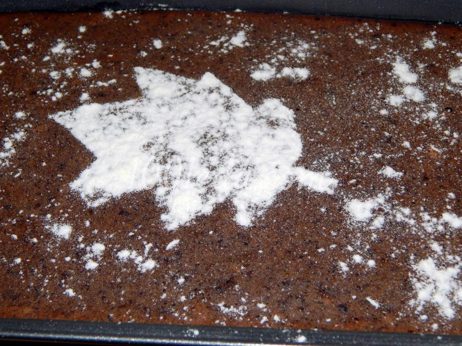 Черемуховый пирог без яиц Кленовый лист: рецепт с пошаговым фото - Шаг №5