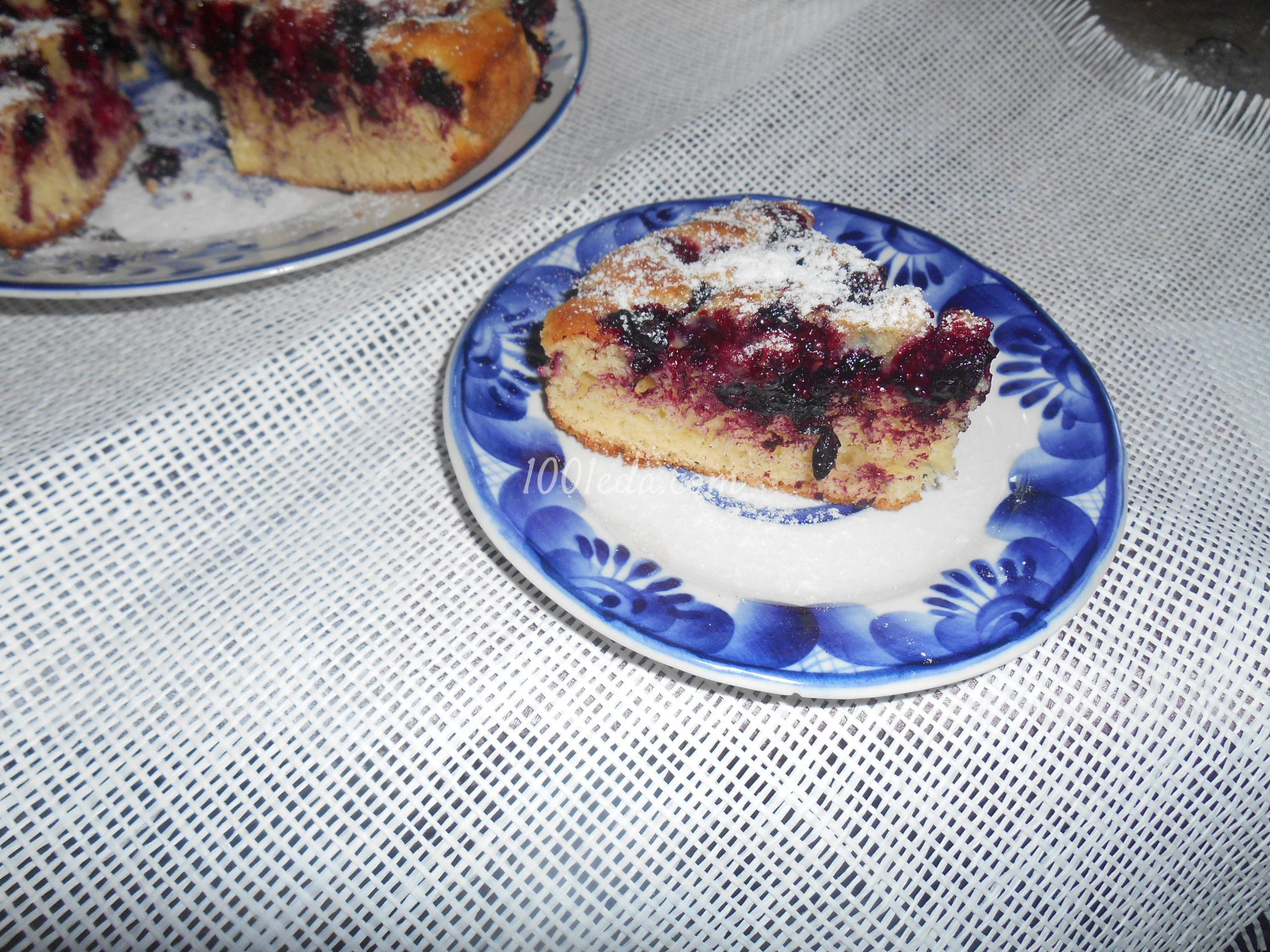 Вкусный ягодный пирог к чаю: рецепт с пошаговым фото