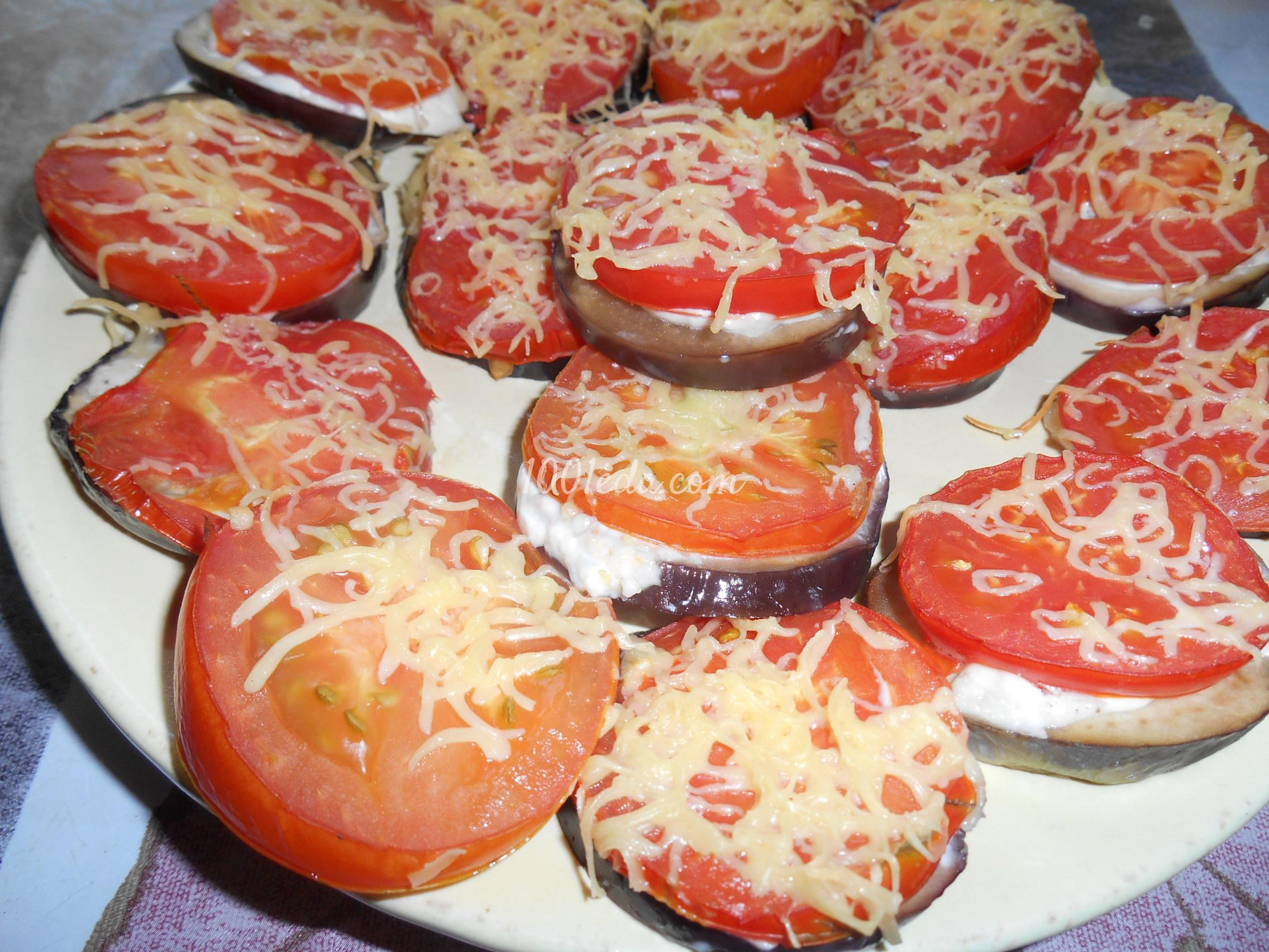 Баклажаны с помидорами и сыром в духовке: рецепт с пошаговым фото