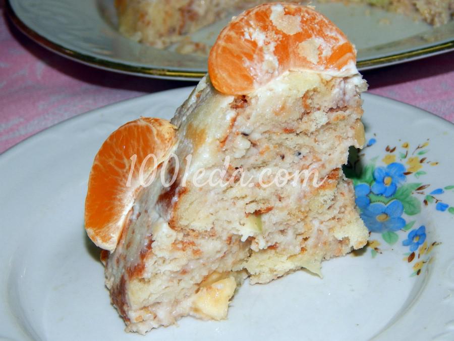 Нежный фруктовый торт: рецепт с пошаговым фото