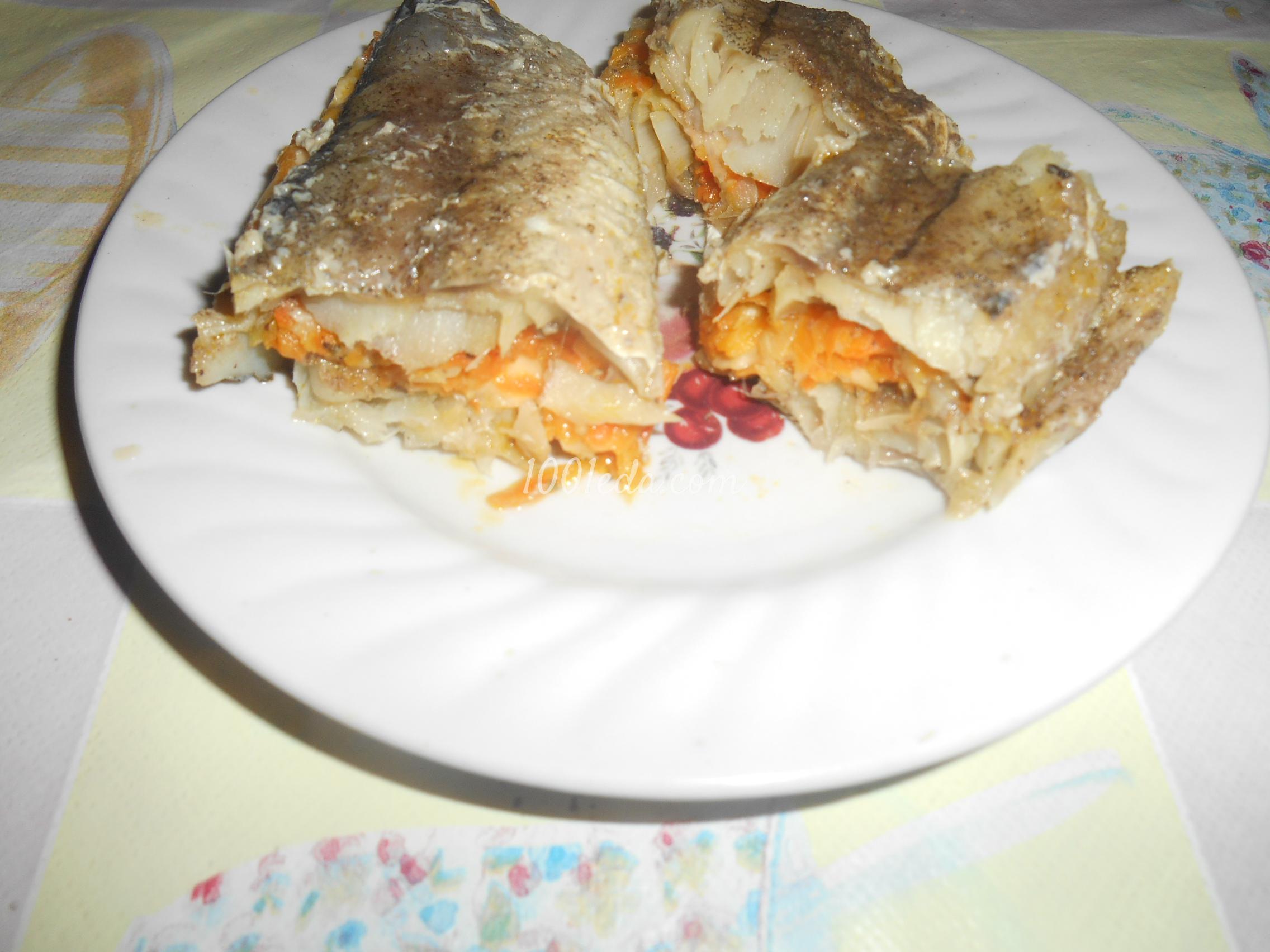 Рыба с овощами, запечённая в фольге: рецепт с пошаговым фото