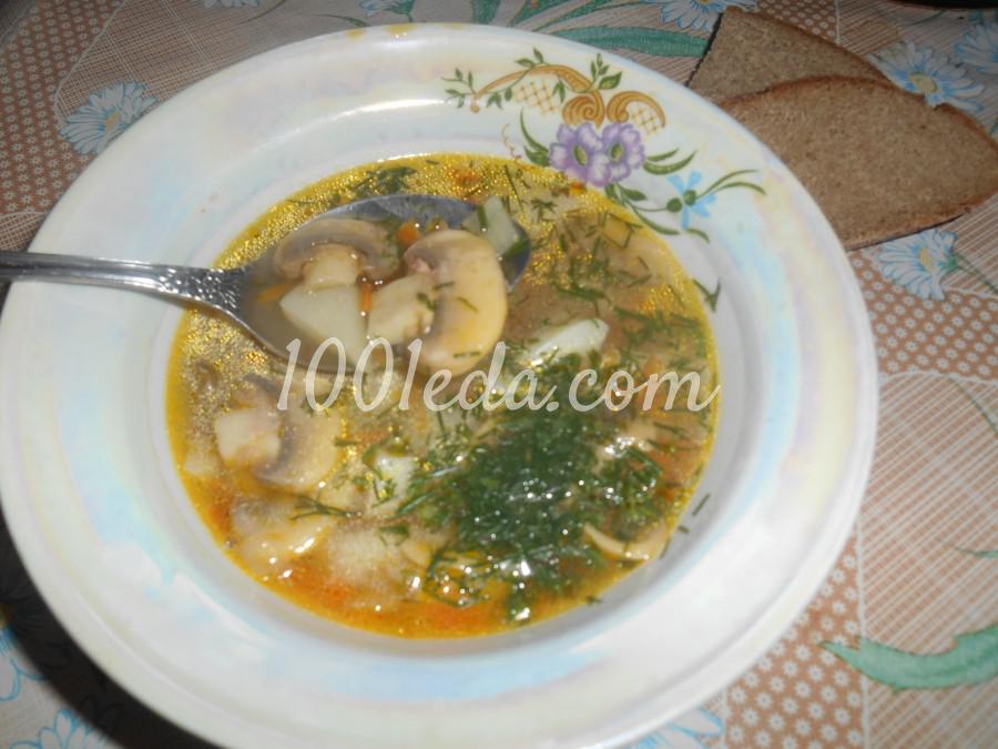 Гречневый суп с грибами: рецепт с пошаговым фото