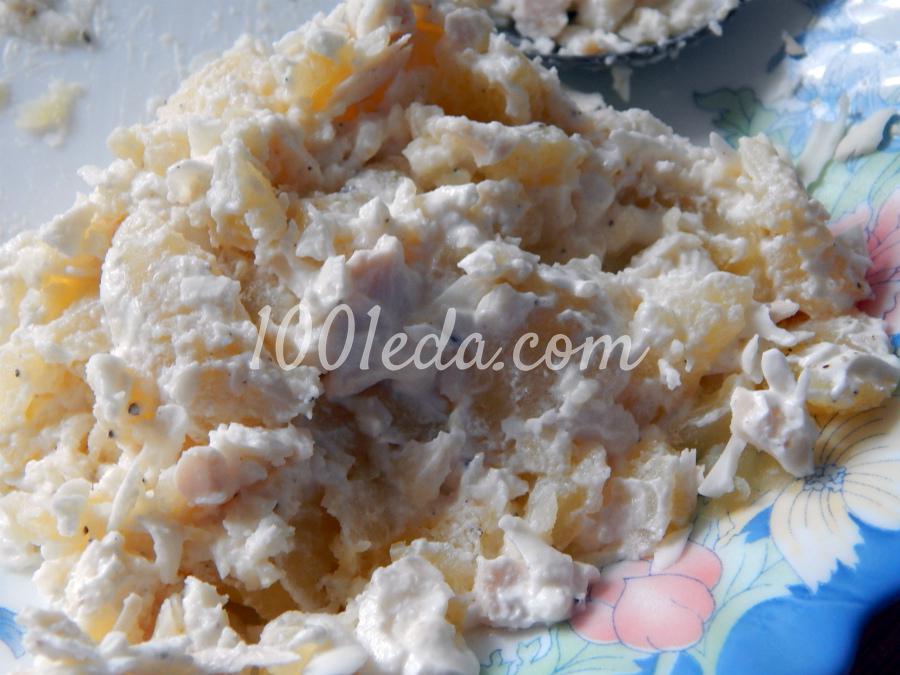 Фаршированные лодочки из картофеля: рецепт с пошаговым фото - Шаг №3 Фаршированные лодочки из картофеля: рецепт с пошаговым фото - Шаг №3