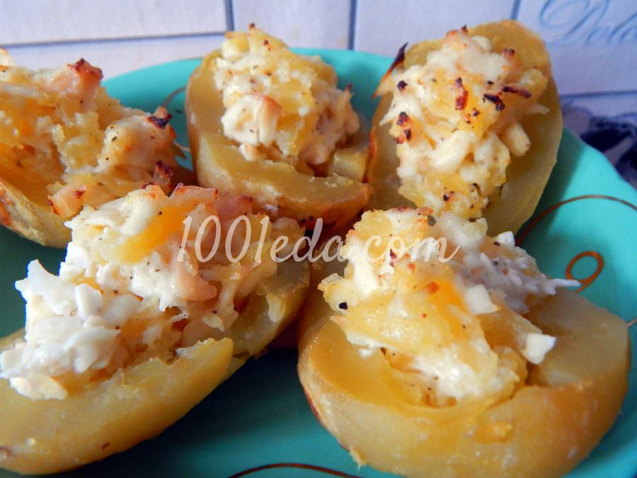 Фаршированные лодочки из картофеля: рецепт с пошаговым фото - Шаг №5 Фаршированные лодочки из картофеля: рецепт с пошаговым фото - Шаг №5