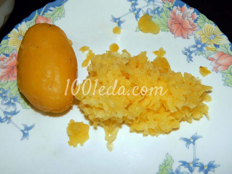 Картофельный салат с мясом Петушок в семейном кругу: рецепт с пошаговым фото - Шаг №1 Картофельный салат с мясом Петушок в семейном кругу: рецепт с пошаговым фото - Шаг №1