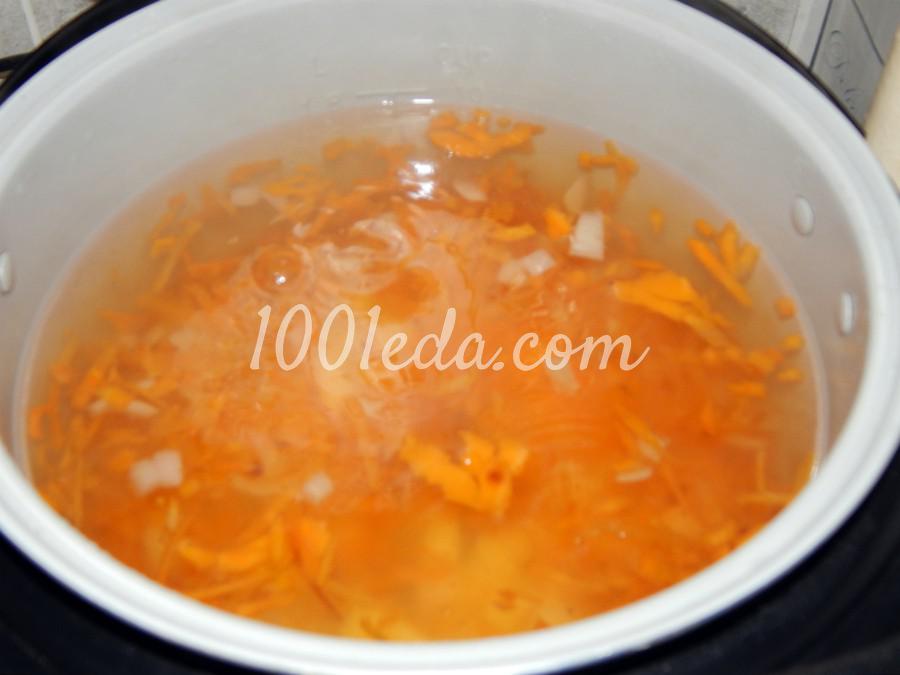 Картофельный суп с клецками и фаршем