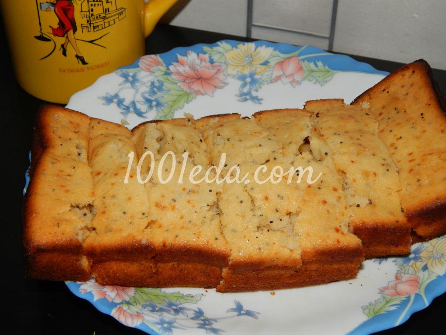 Медовый бисквит с маком Медовый бисквит с маком
