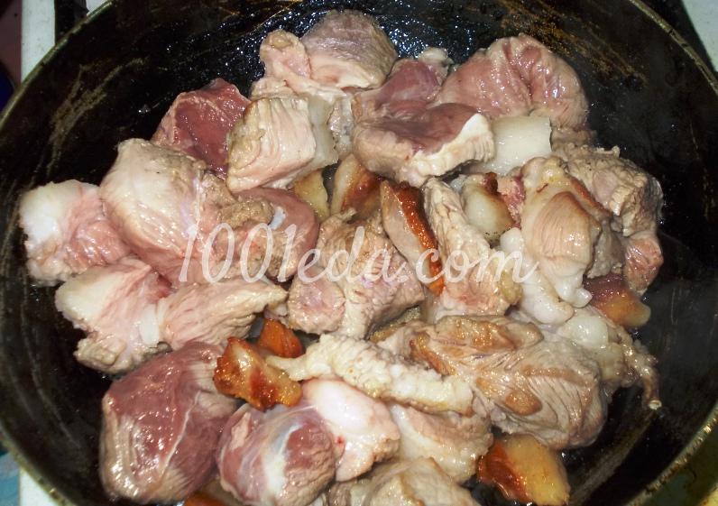 Мясо с луком по рецепту папы Мясо с луком по рецепту папы