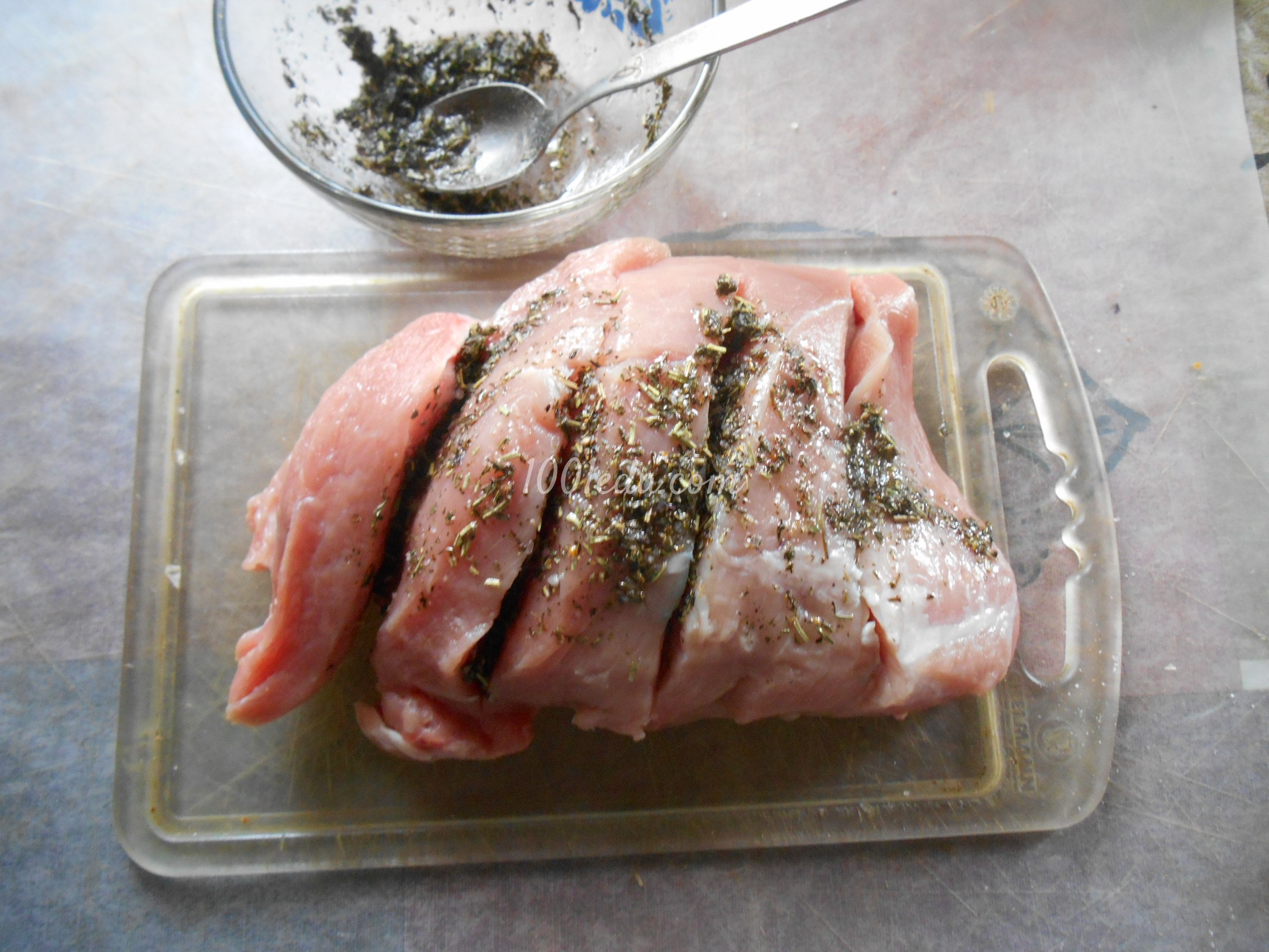 Мясо Праздничное, запечённое в фольге: рецепт с пошаговым фото - Шаг №3
