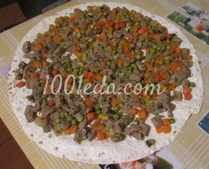 Новогодние рулетики из лаваша Калейдоскоп Новогодние рулетики из лаваша Калейдоскоп