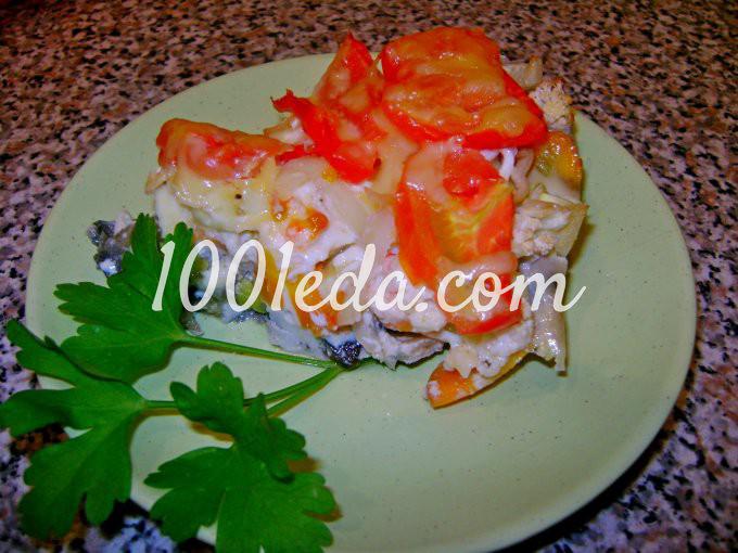 Овощная запеканка с баклажанами и цветной капустой: рецепт с пошаговым фото