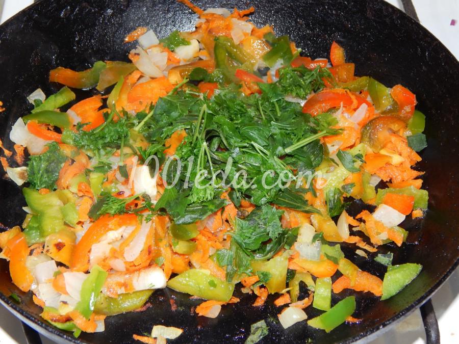 Песочная галета с овощами и гречкой: рецепт с пошаговым фото - Шаг №6 Песочная галета с овощами и гречкой: рецепт с пошаговым фото - Шаг №6