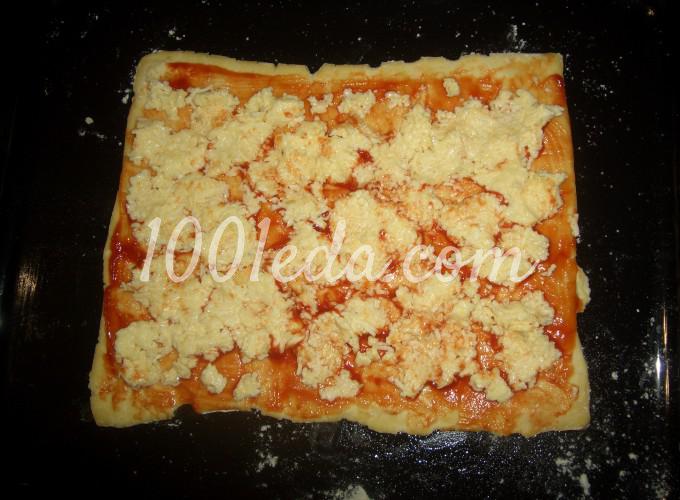 Пирог - закуска Завитушечное солнышко: рецепт с пошаговым фото - Шаг №2