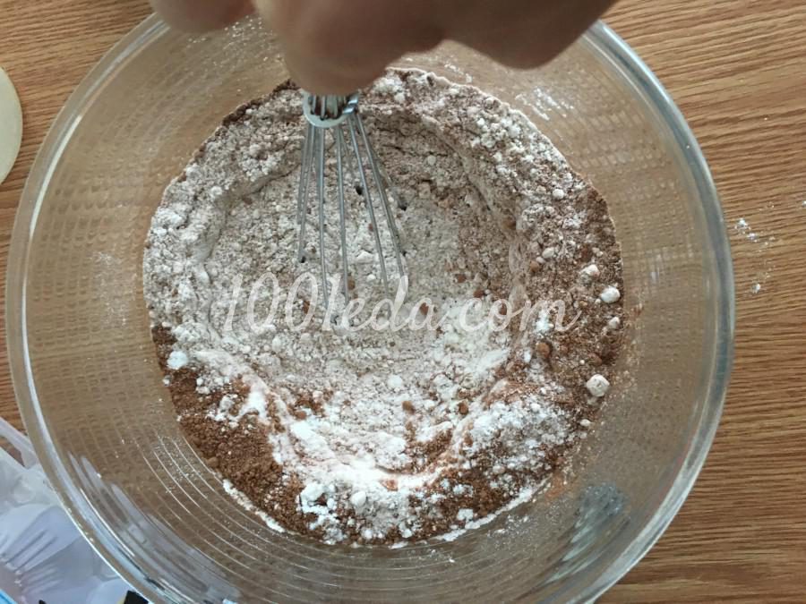 Потрескавшееся шоколадное печенье: рецепт с пошаговым фото - Шаг №1