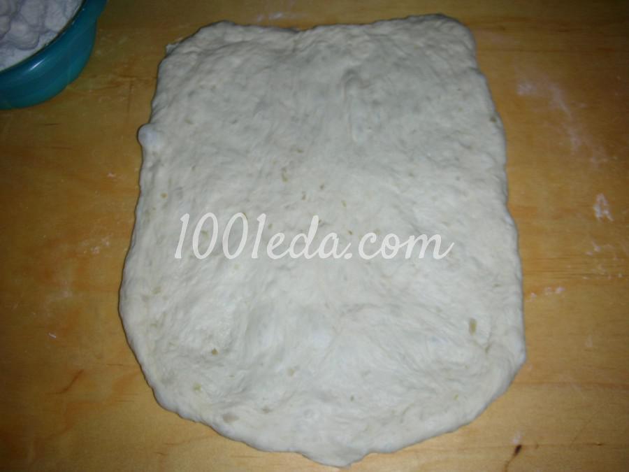 Простой безопарный луковый хлеб: рецепт с пошаговым фото - Шаг №14