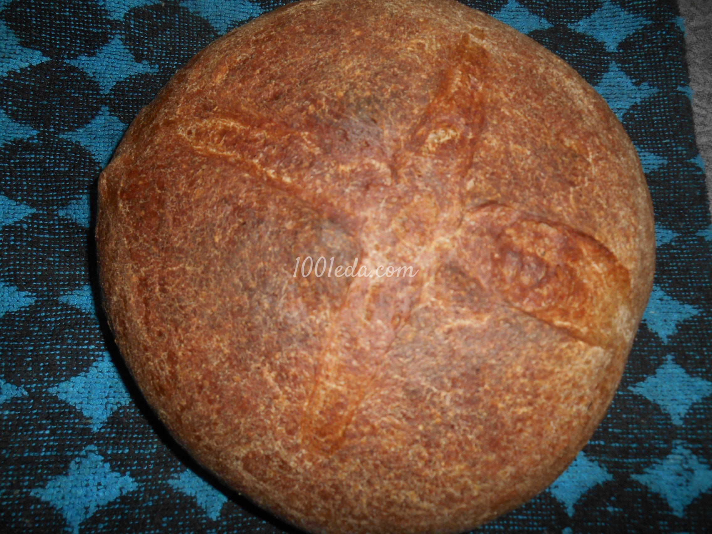 Пшеничный хлеб с льняной мукой: рецепт с пошаговым фото - Шаг №11