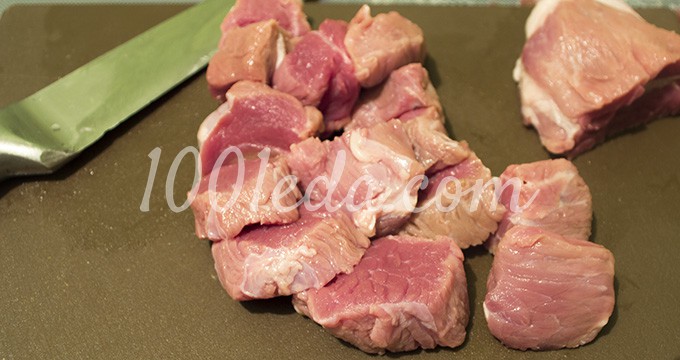 Рисовое рагу с говядиной, грибами и луком-пореем: рецепт с пошаговым фото - Шаг №4