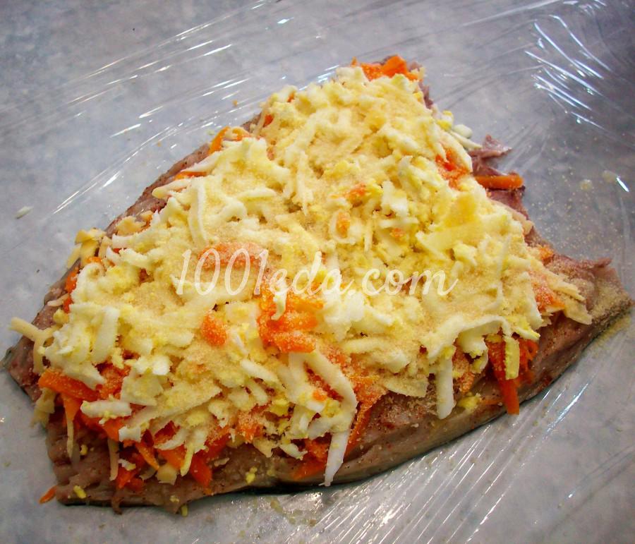 Рулет из скумбрии по-домашнему: рецепт с пошаговым фото - Шаг №4 Рулет из скумбрии по-домашнему: рецепт с пошаговым фото - Шаг №4