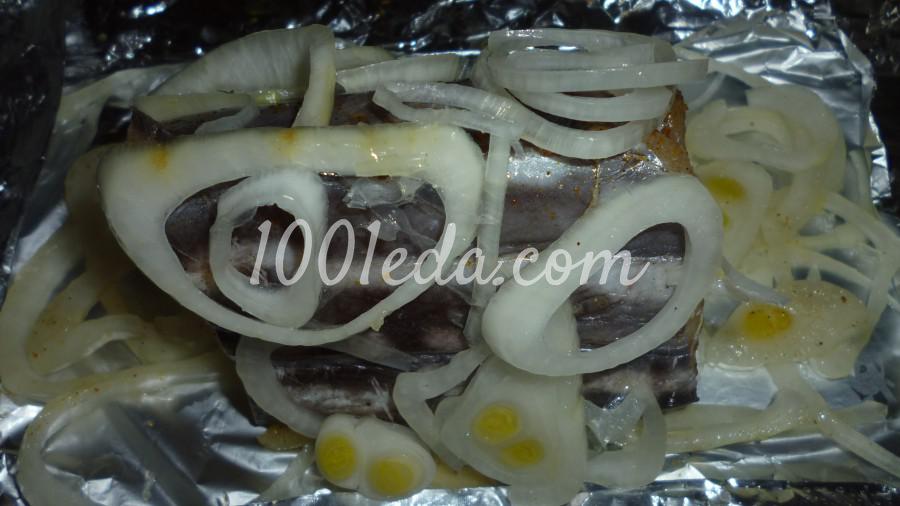 Рыба морской заяц с лимоном и луком в духовке: рецепт с пошаговым фото - Шаг №5