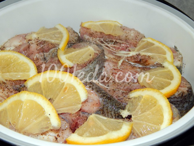 Рыба щекур на пару в мультиварке: рецепт с пошаговым фото - Шаг №3