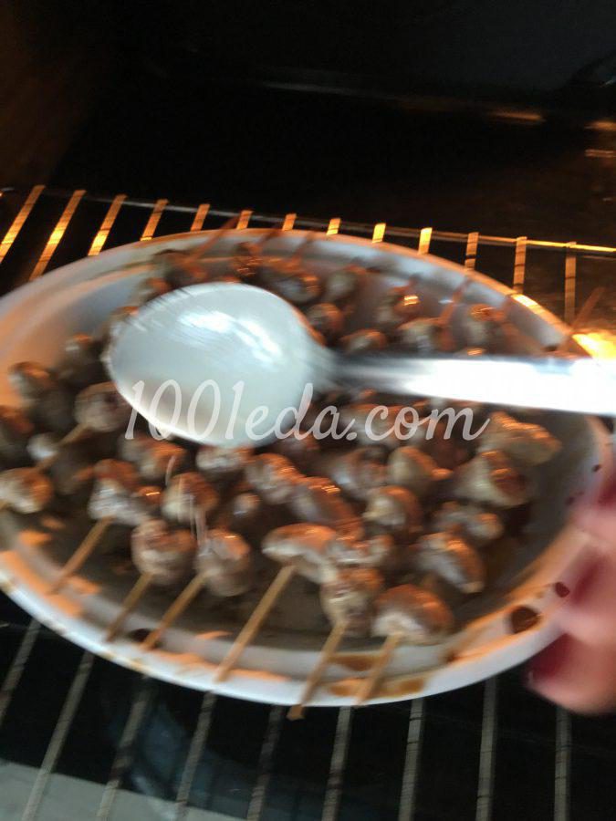 Шашлычок из куриных сердечек в духовке: рецепт с пошаговым фото - Шаг №3