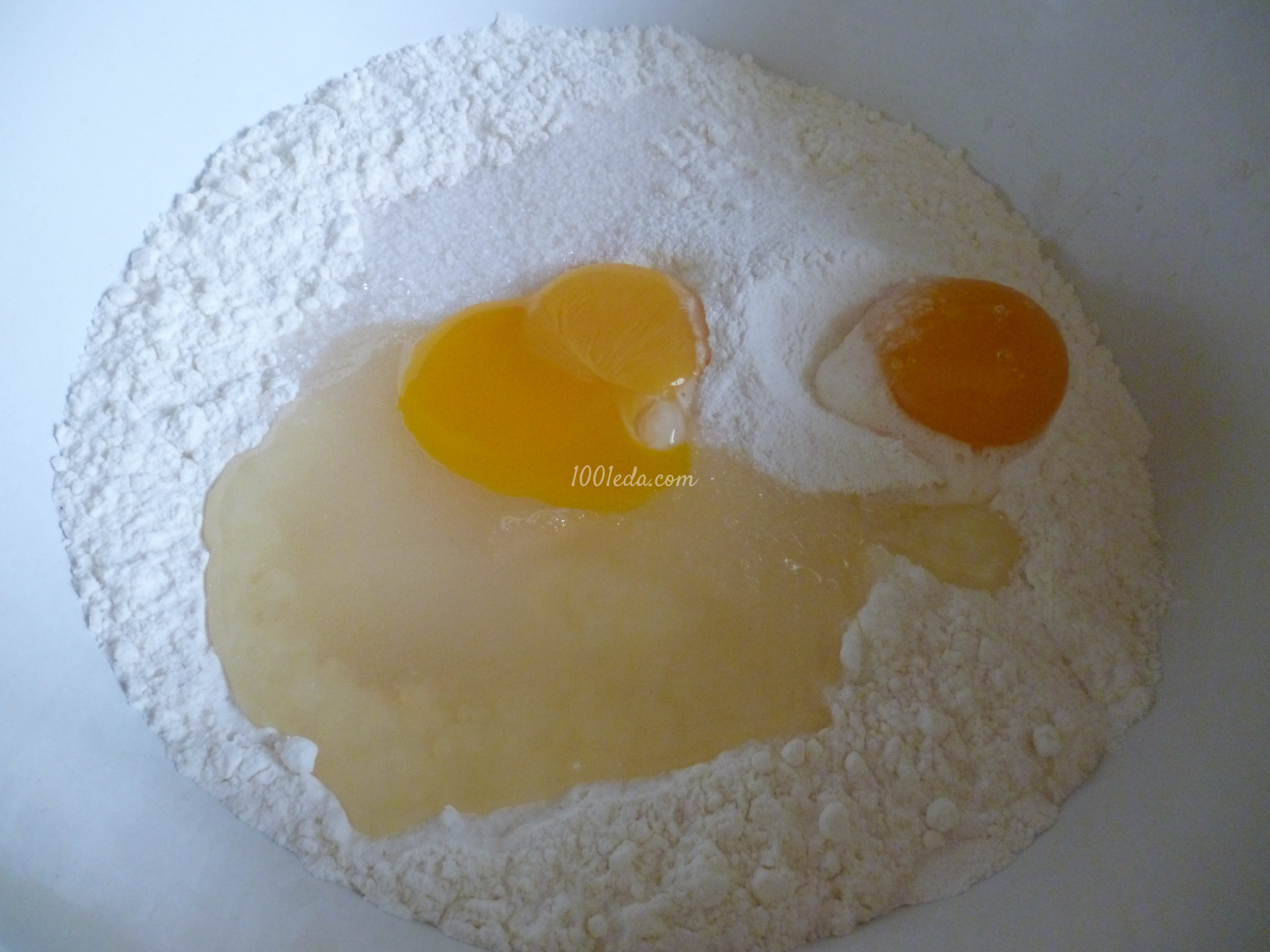 Сладкое солнышко с картошкой и яйцом: рецепт с пошаговым фото - Шаг №1
